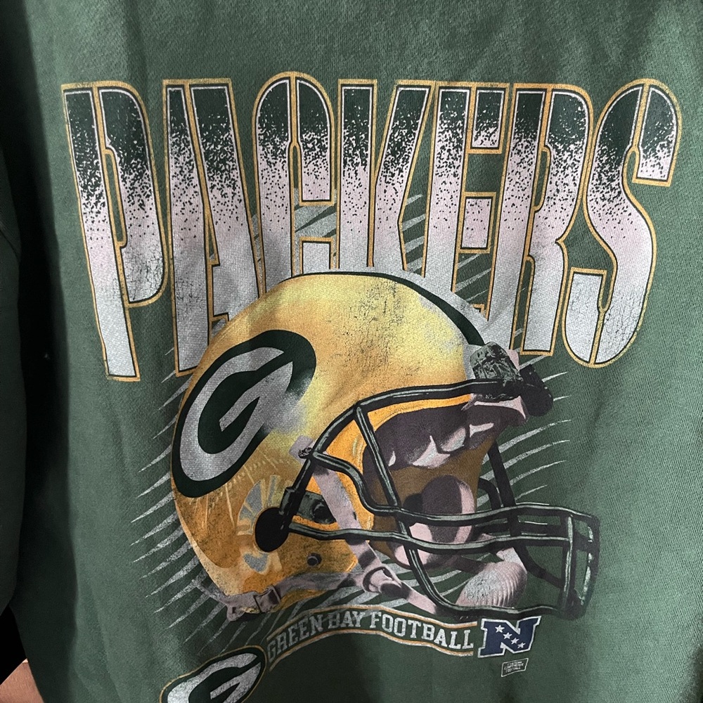 New With Tags, Men’s Size Large NFL Green Bay Packers Hoodie - Picture 6 of 8